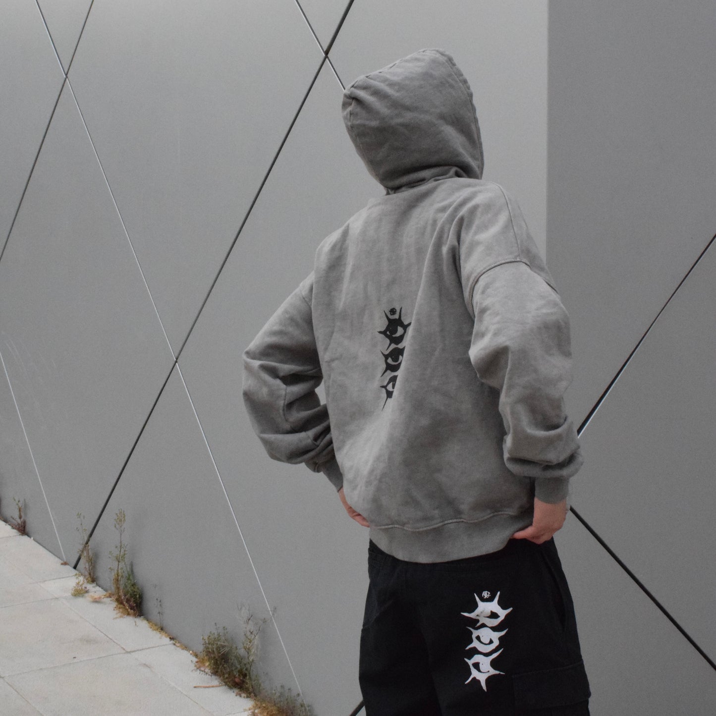 OG REVERSE GREY HOODIE