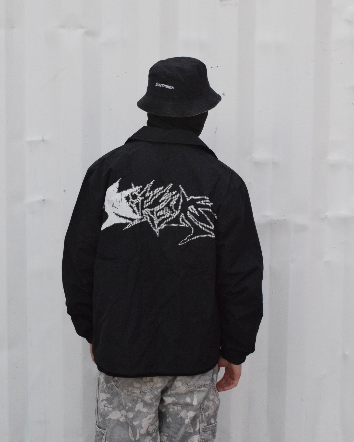 PHINEAS BLACK RAINCOAT