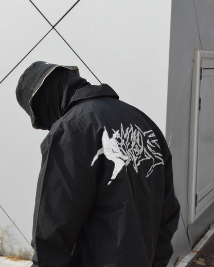 PHINEAS BLACK RAINCOAT