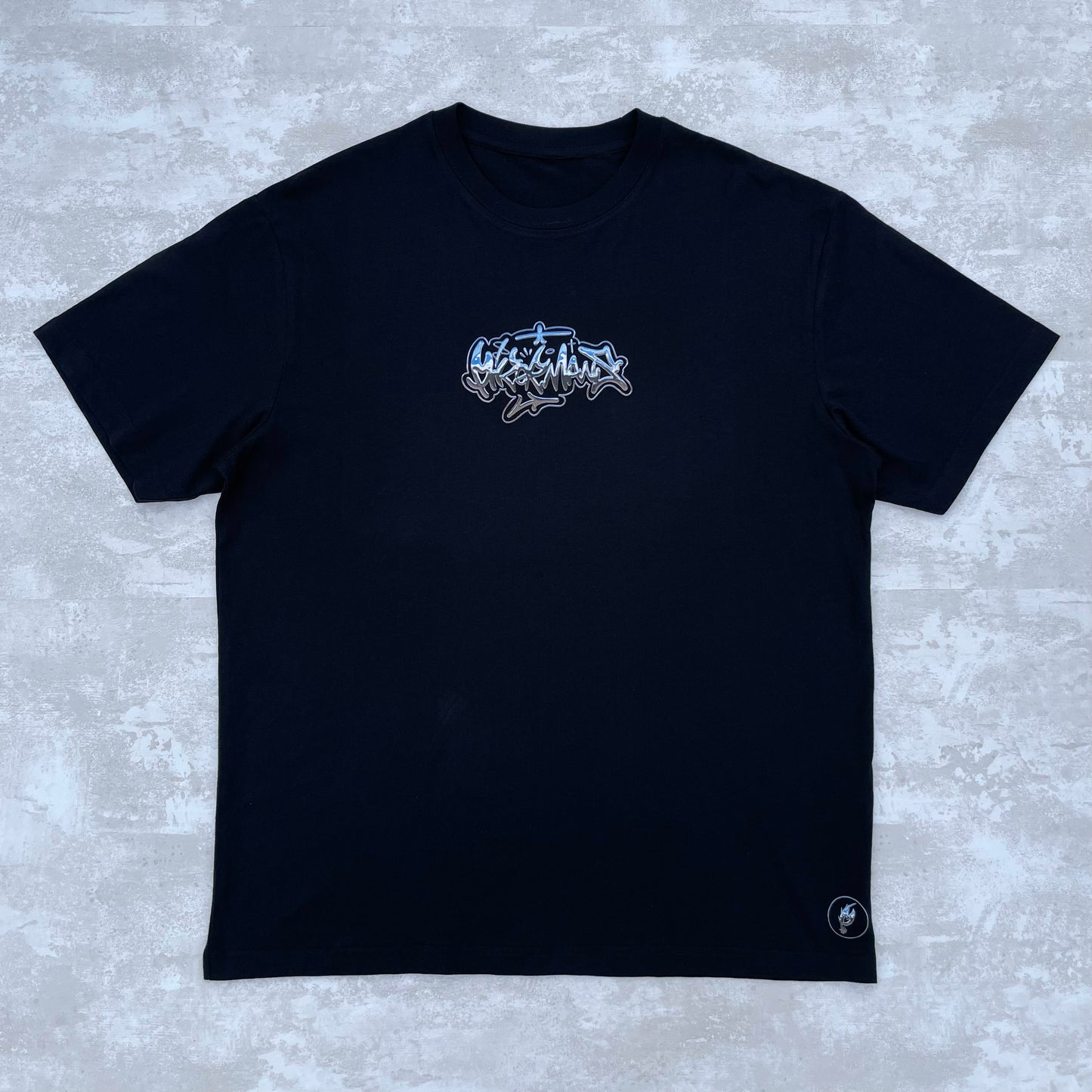 “Metal Ocean” Black Tee