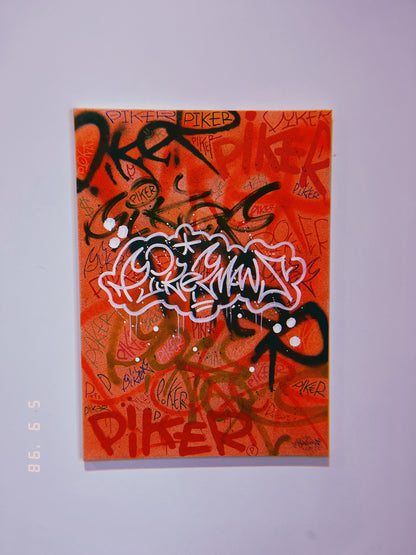 “OVERALL FLY” Hand-Made Picture