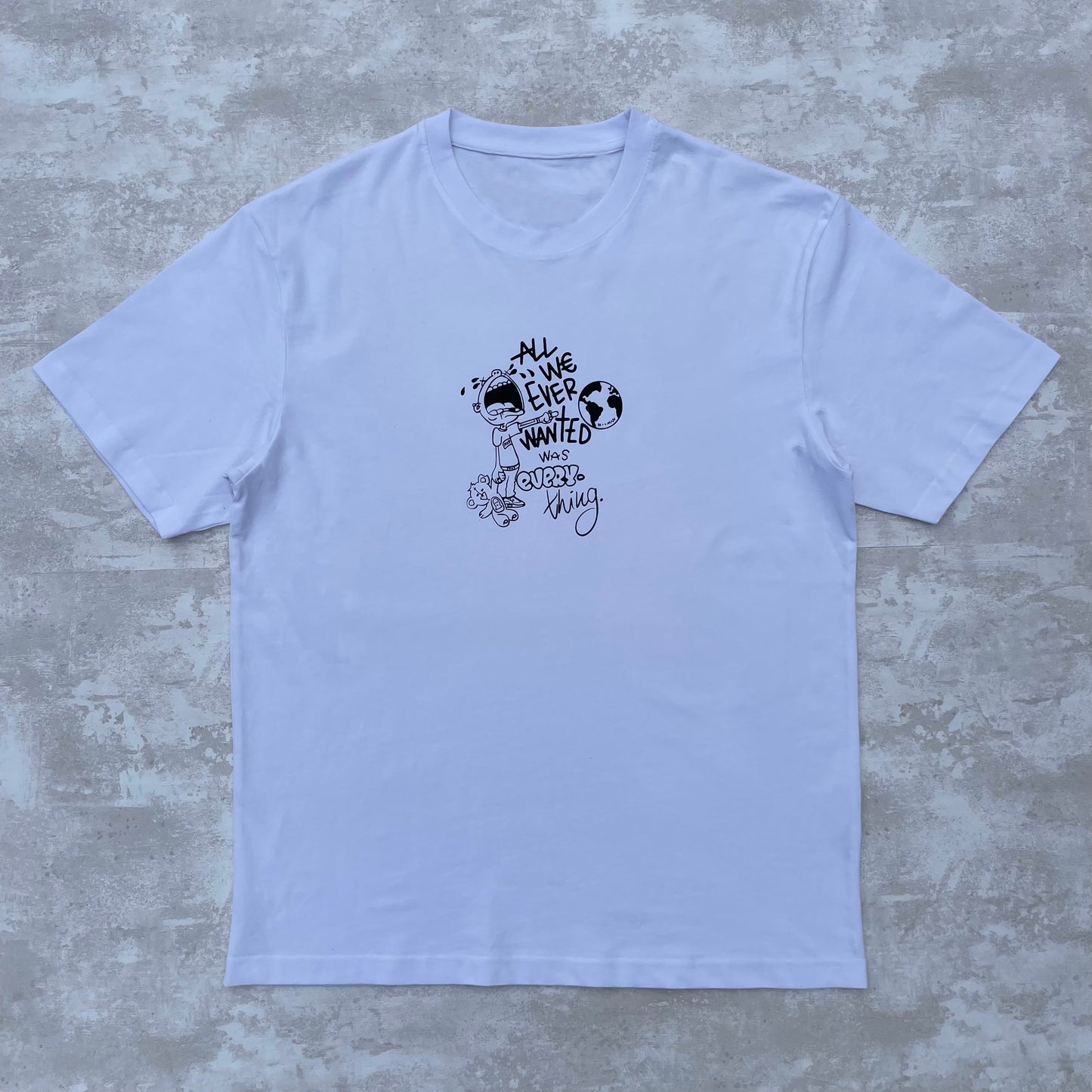 “The Kid” White Tee
