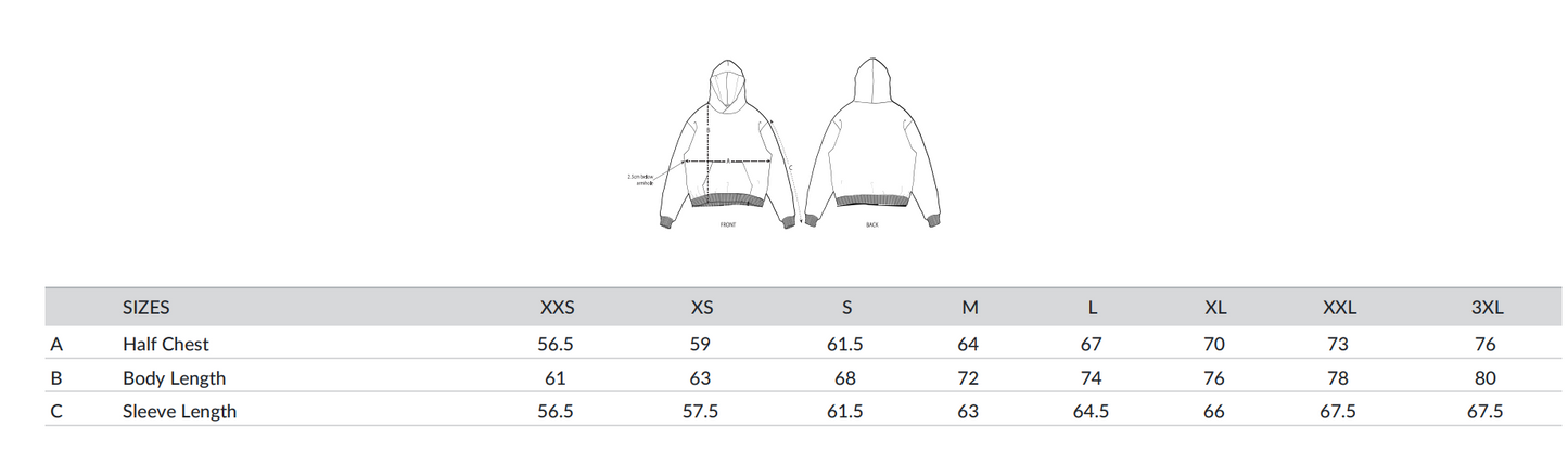 YingYang Reflective Hoodie