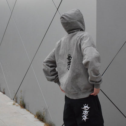 OG REVERSE GREY HOODIE