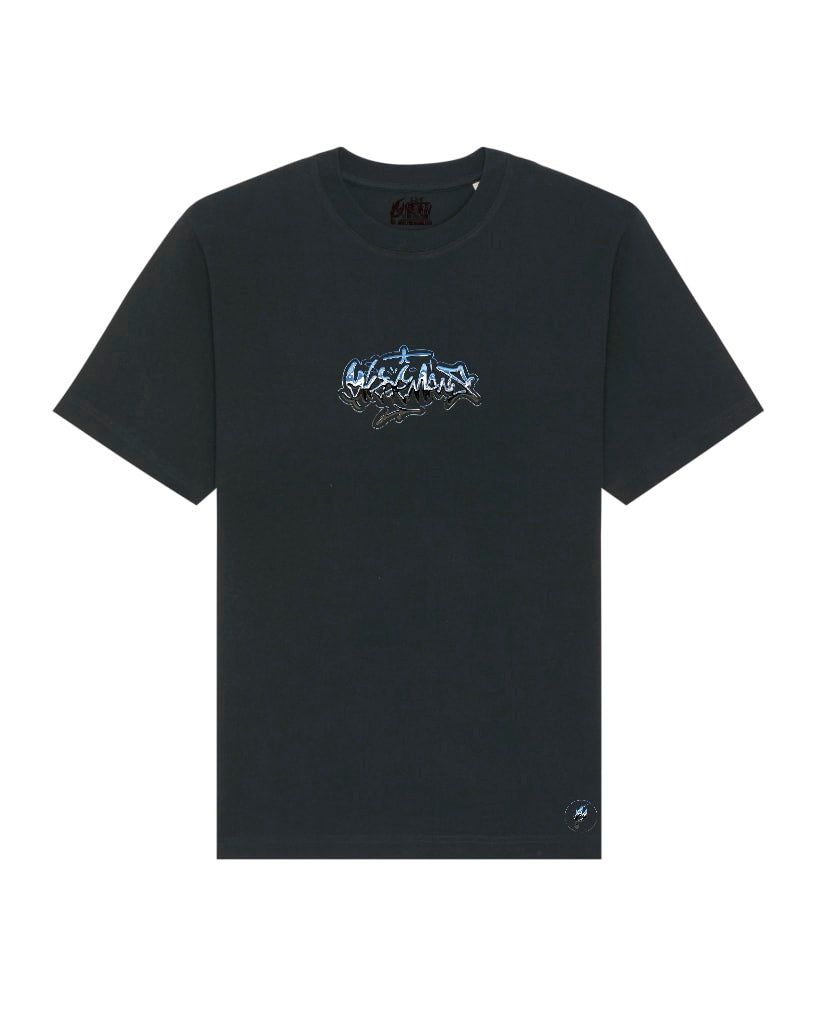 “Metal Ocean” Black Tee