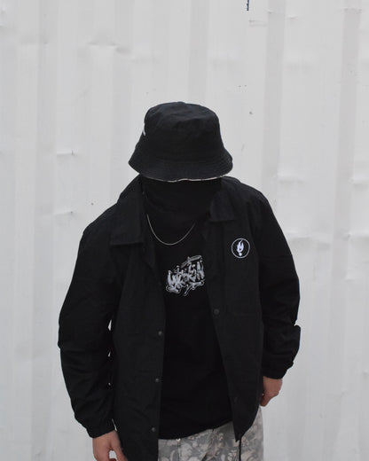 PHINEAS BLACK RAINCOAT